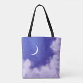 Dreamweaver Night Sky met Crescent Moon Draagtas (Achterkant)