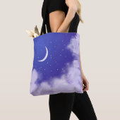 Dreamweaver Night Sky met Crescent Moon Draagtas (Dichtbij)