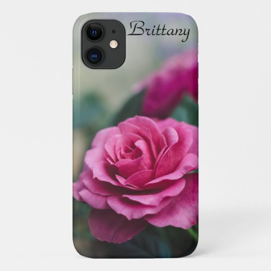 Dreamweaver Pink Rose *personalize* Case-Mate iPhone Case (Achterkant)