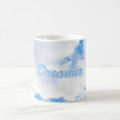 Dreamweaver Puffy White Clouds en Blue Sky Koffiemok (Center)