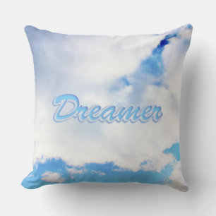 Dreamweaver Puffy White Clouds en Blue Sky Kussen