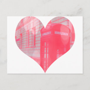 Dreamweaver Roze telefoonbox Briefkaart