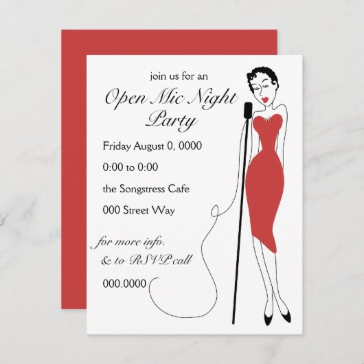 Dreamweaver Songstress Kaart (Voorkant / Achterkant)