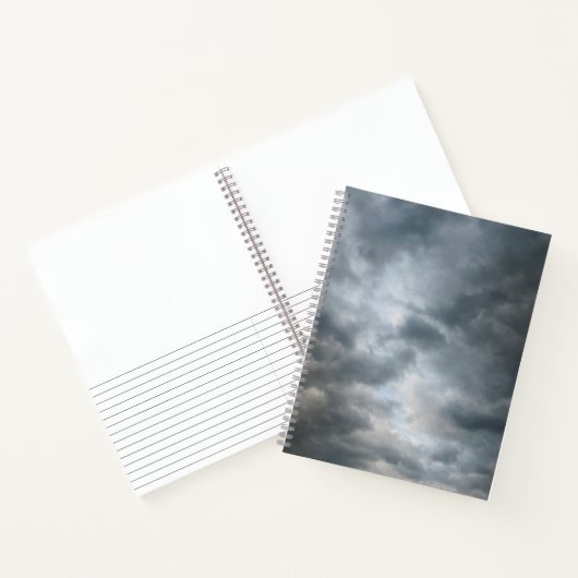 Dreamweaver Storm Clouds Breaking Sketch Journal Notitieboek (Binnen)