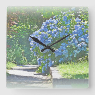 Dreamweaver Summer Hydrangeas Vierkante Klok