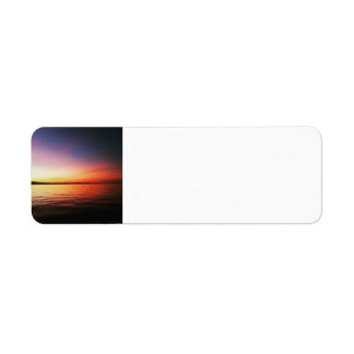 Dreamweaver Sunset Return-adres Etiket