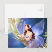 Dreamweaver Violet Fairy Briefkaart (Voorkant / Achterkant)