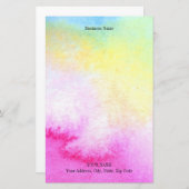 Dreamweaver Waterverf Briefpapier (Voorkant / Achterkant)