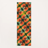 Dreamweaver Zinnia Flower Pattern Personalized Yogamat (Voorkant)