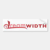 Dreamwidth-Bumpersticker Bumpersticker (Voorkant)