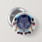DREAMWOLF RONDE BUTTON 5,7 CM (Voorkant /achterkant)