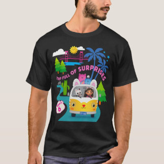DreamWorks Gabbys Dollhousehe Movie Full of Surpri T-shirt