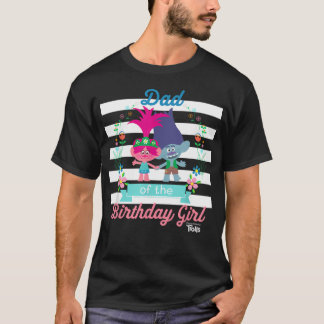 Dreamworks Trolls Vader Van De Verjaardag T-shirt