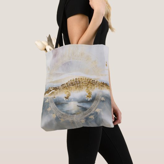 Dreamwoven Guardian Alligator Tote  Draagtas (Dichtbij)
