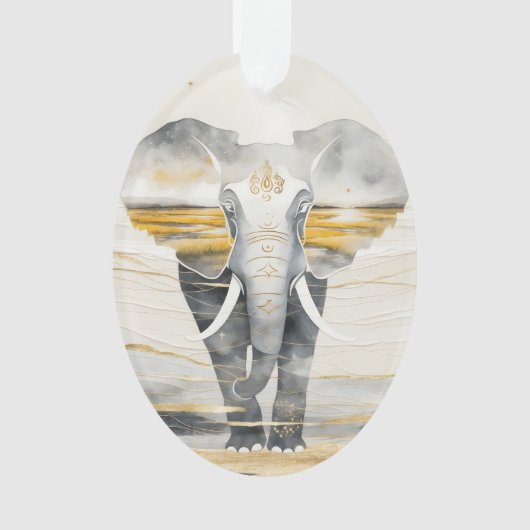 Dreamwoven Guardian Elephant Ornament (voorkant)
