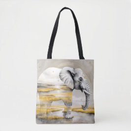 Dreamwoven Guardian Elephant Tote Draagtas