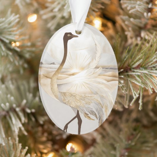 Dreamwoven Guardian Ostrich Ornament – Feather of  (Boom)