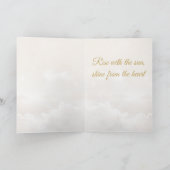 Dreamwoven Guardian Parrot Greeting Card Kaart (Binnen)