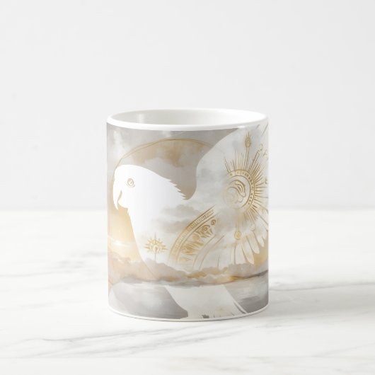 Dreamwoven Guardian Parrot Mug Koffiemok (Center)
