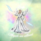 Dreamy Angels Window Decals (Vel 3)