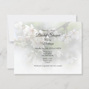 Dreamy Blossoms 2 Invitation