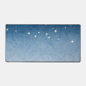 Dreamy Blue Starry Sky Desk Mat (Recto)