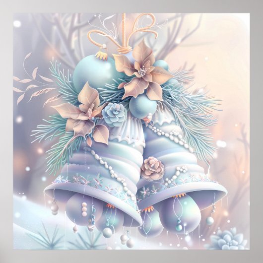 Dreamy Christmas Bell Poster (Voorkant)