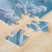 Dreamy Christmas Floral Puzzle (Côté)