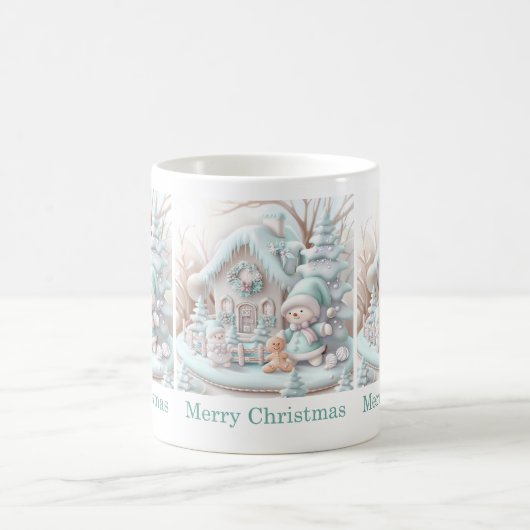 Dreamy Christmas Gingerbread Maison Mug (Centre)