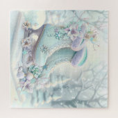 Dreamy Christmas Ice Skates Puzzle (Horizontal)