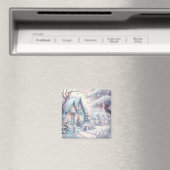Dreamy Christmas Village Magnet (In Situ (Lave-vaisselle))