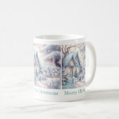 Dreamy Christmas Village Mug (Devant droit)