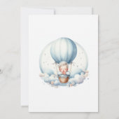 Dreamy Cloud 9-Baby shower Kaart (Achterkant)