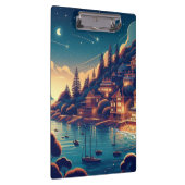 Dreamy Coastal Night Klembord (Rechts)