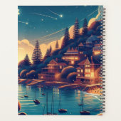 Dreamy Coastal Night Planner (Achterkant)