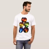 Dreamy Colorful Bubble T-shirt design (Devant entier)
