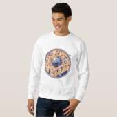 Dreamy Cosmic Sphere Sweatshirt (Devant entier)