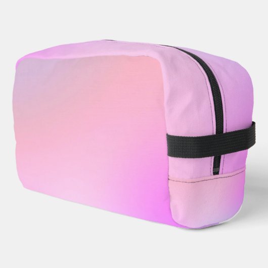 Dreamy Cotton Candy Pastel Gradient Toilettasje (Linkerhoek)