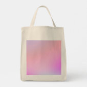 Dreamy Cotton Candy Pastel Gradient Tote Bag (Achterkant)