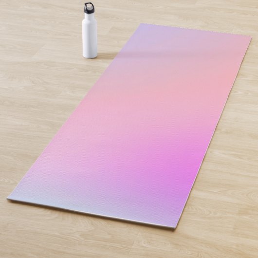 Dreamy Cotton Candy Pastel Gradient Yogamat (In situ)