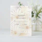 Dreamy Daisies 2 carte RSVP (Debout devant)