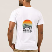 Dreamy Dragon Watercolor T-Shirt Design (Dos)