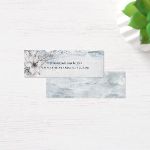Dreamy Floral   Carte de site Mariage