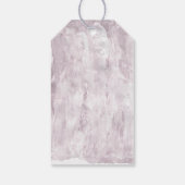 Dreamy Floral | Étiquette Cadeau Favor Mariage (Dos)