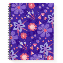 Dreamy Florals Linals Journal - Travail, Etude, Id