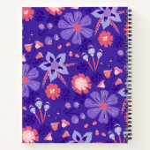 Dreamy Florals Lined Journal - Werk, Studie, Ideeë Notitieboek (Achterkant)