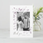 Dreamy Foliage bedankkaart (Staand voorkant)