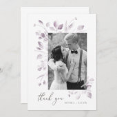 Dreamy Foliage bedankkaart (Voorkant / Achterkant)