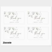 Dreamy Foliage dank u Rechthoekige Sticker (Vel)