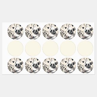 Dreamy Frenchie Labels